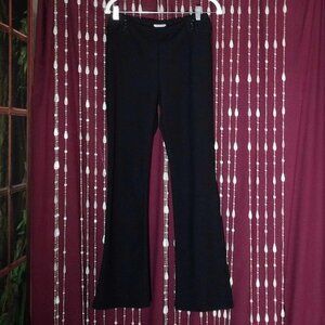 30" Zoey Beth Black Ribbed Pull on Pants